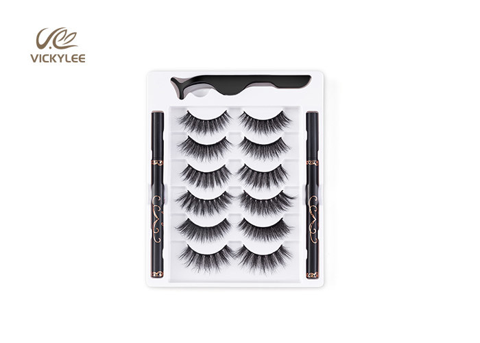 Plastic Cotton Stalk Fluffy 5D Faux Volume Eye Lashes