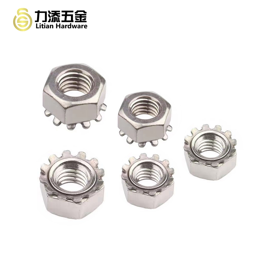 ASME Metal Self Locking Nut , kep lock nut For Electronic Equipment