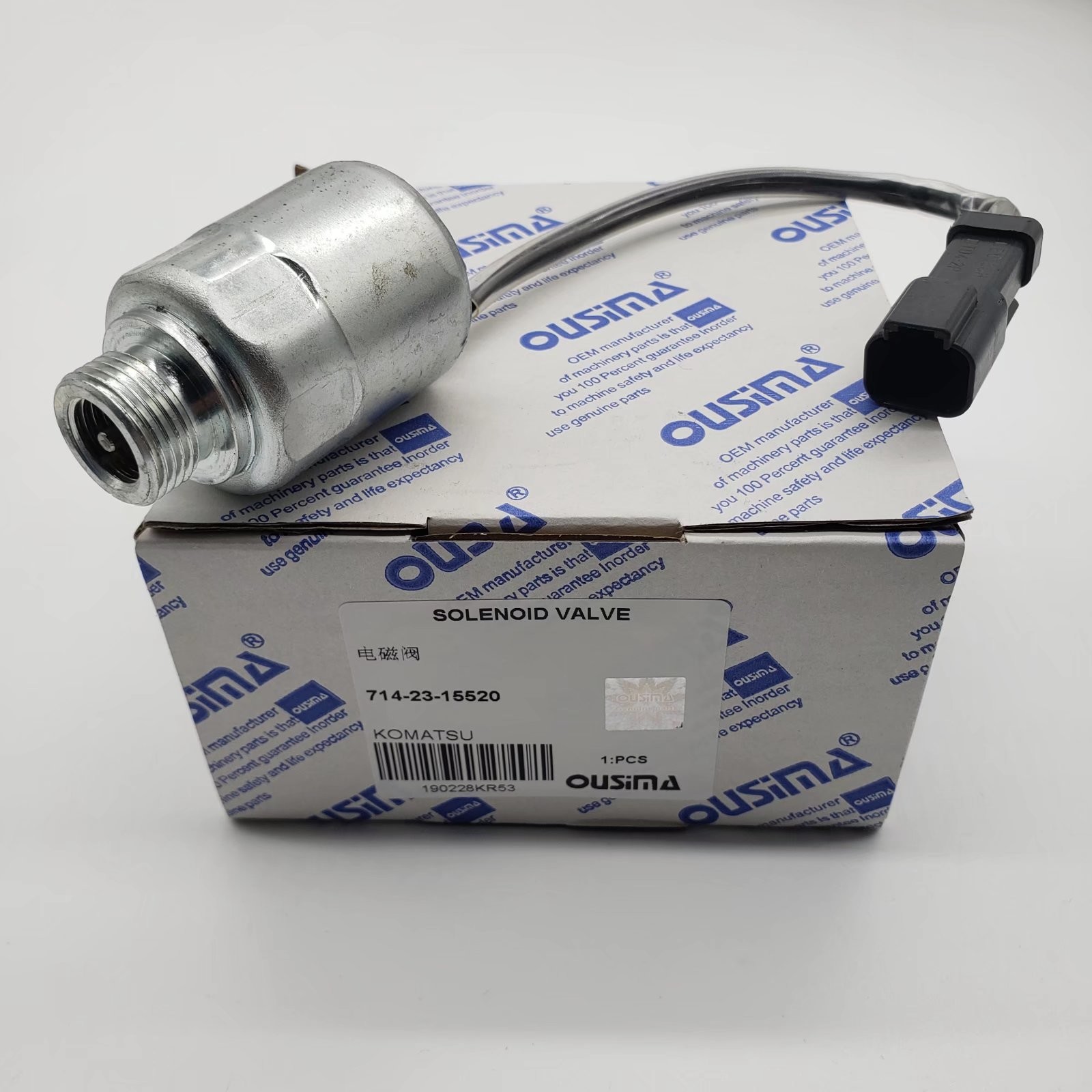 714-23-15520 Solenoid Valve Komatsu D65 D155A-6 D275A-5R
