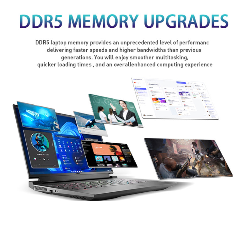 DDR5 Laptop RAM 8GB 16GB 32GB 48GB PC5 1.1V SODIMM 4800 5200 5600MHZ Memoria Ram