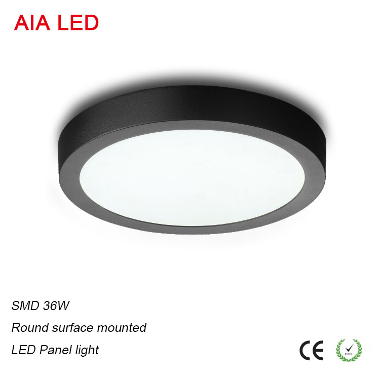 24W D300xH40mm water resistance waterproof LED Panel light for balcony
