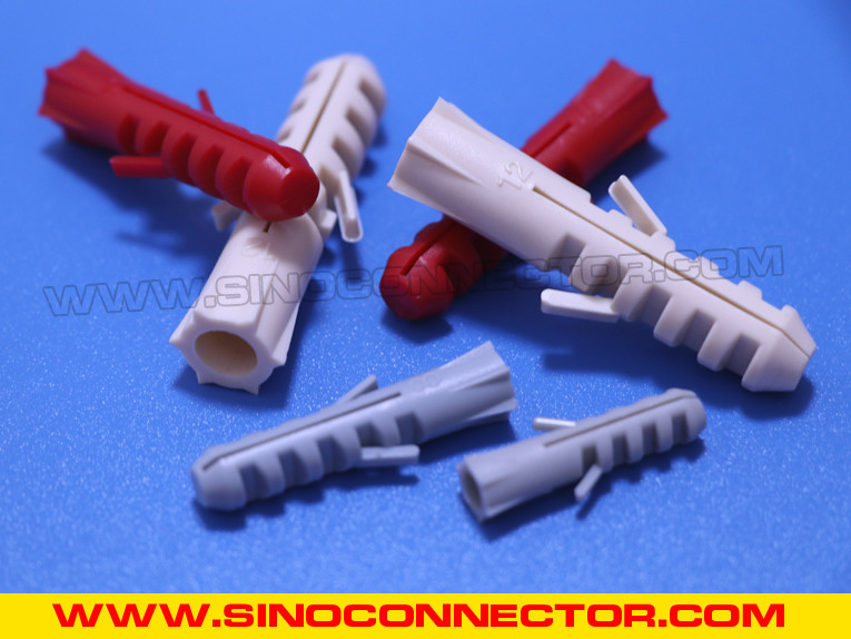 Wall Plugs / Fixing Anchors / Wall Anchors / Expansion Plugs Anchors in Plastic Nylon
