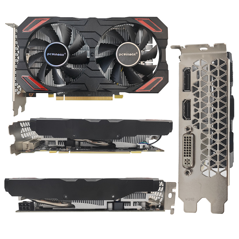 PCWINMAX Radeon RX 590 8GB GDDR5 256Bit 1440MHz 2304SP PCI Express 3.0 OEM Gaming Graphics Card