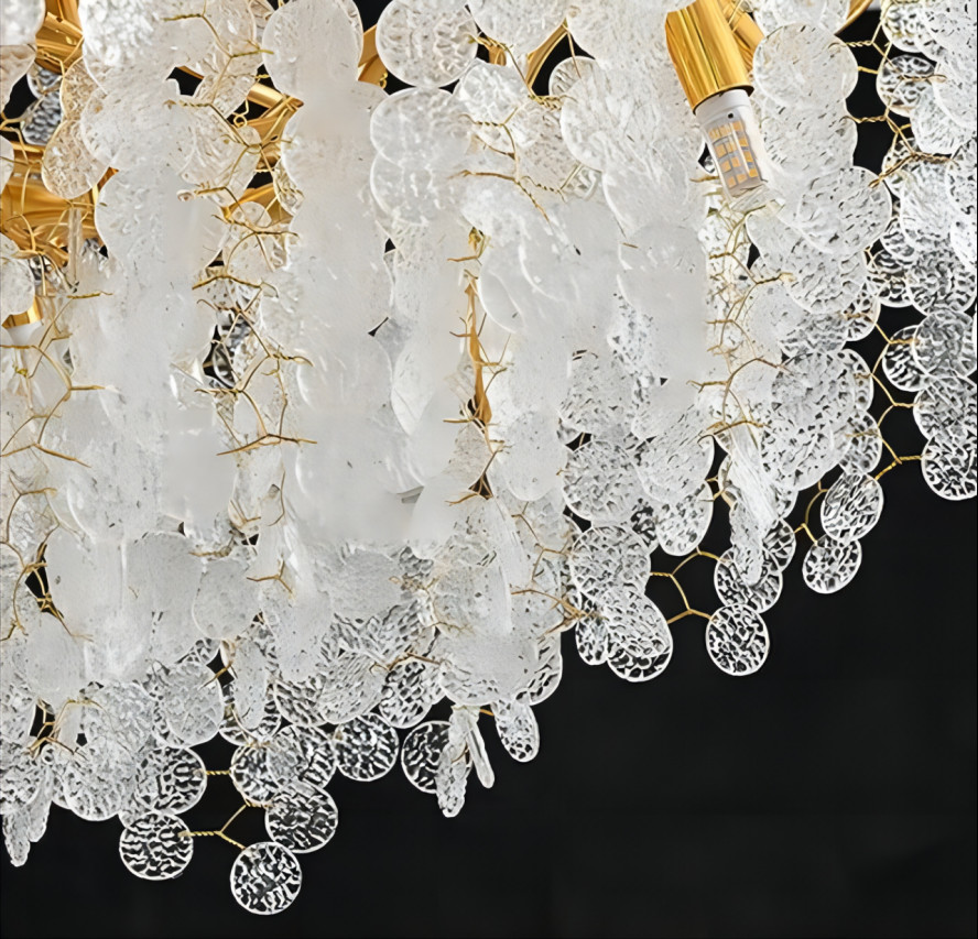Modern Luxury Living Room Ceiling Crystal Entryway Chandelier Lighting Home Decoration