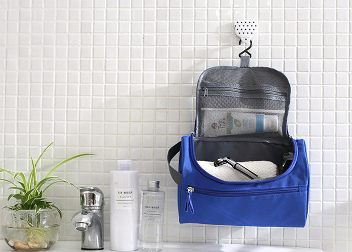 Foldable Hanging Travel Toiletry Bag High - End EVA Waterproof Fabric