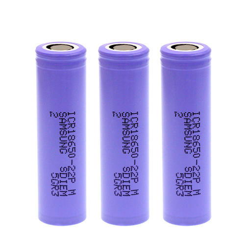 ICR18650-22PM 18650 Cylindrical Cell , 2200mAh High Capacity Battery Cell