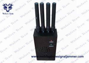 Buy cheap Portable Mobile Phone Signal Jammer , 2G 3G Cell Phone Signal Blocker DCS PCS product
