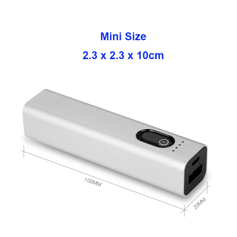 Spycam Power Bank Video HD Camera 1080P With Remaing Battery Indicator 2000mah