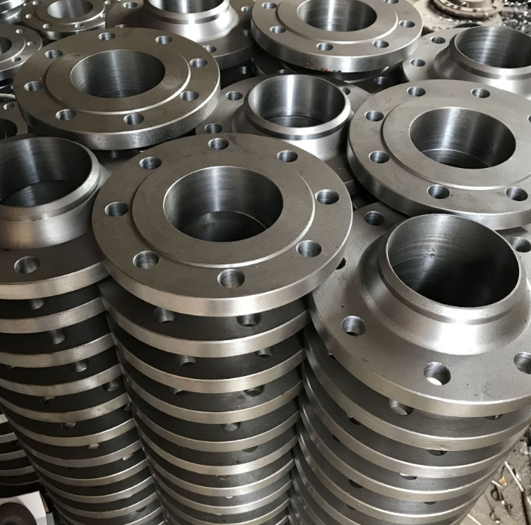 Titanium Forged Weld Neck Flange ASME B16.5 DIN 2572 Dimension 8" 600LB