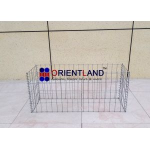 Buy cheap Square HOLE 50×100mm 4.5mm Gabion Planter Boxes product