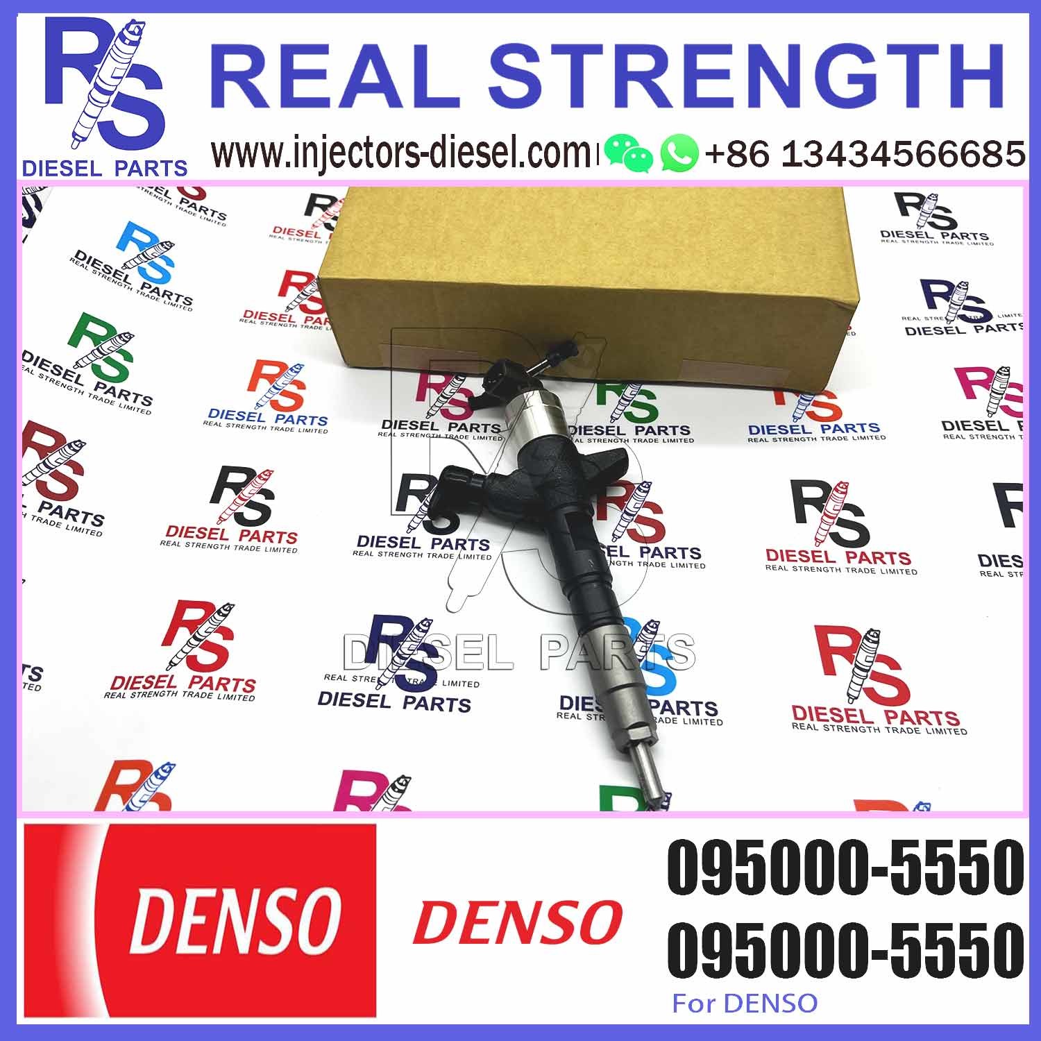 New Diesel Fuel Injector 095000-5550 9709500-555 095000-8310 For HYUNDAI Mighty County 33800-45700