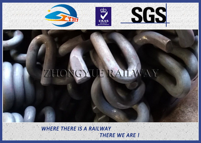 Rail clip, or called elastic rail clip used to fasten steel rail track