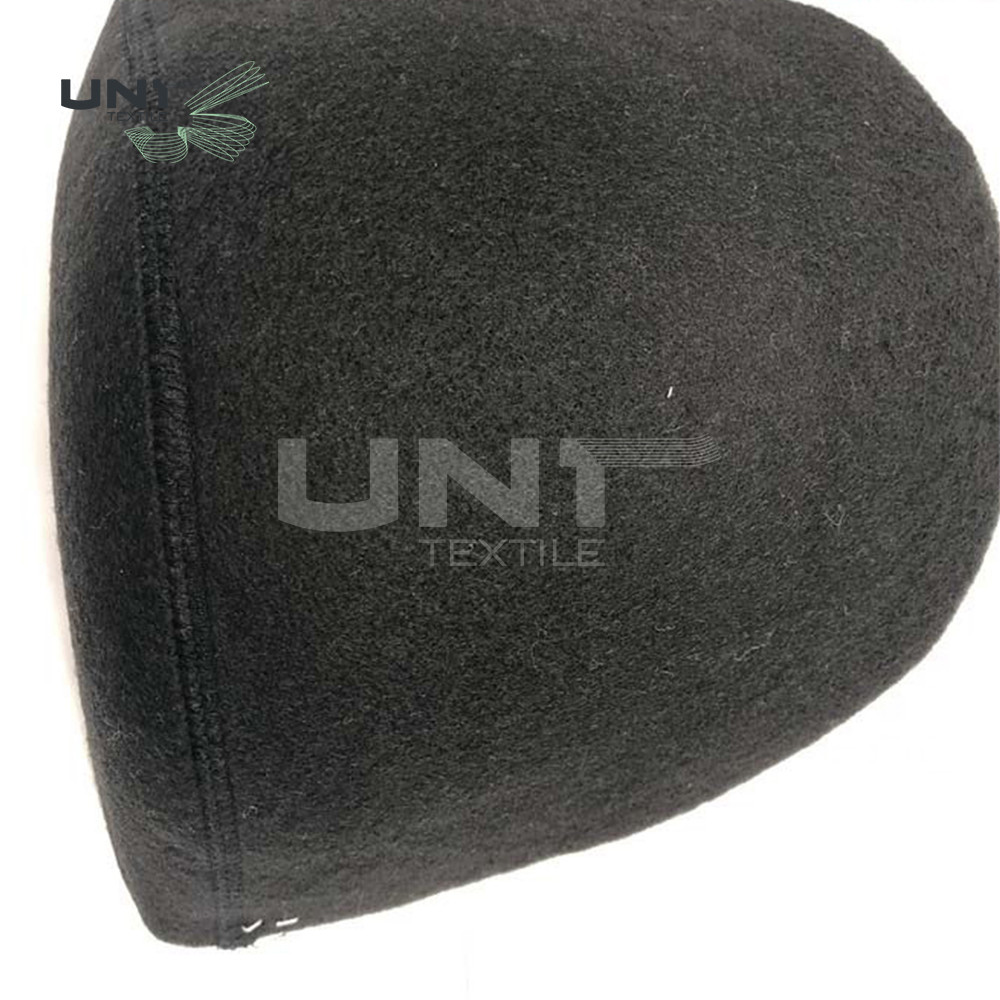 Cotton Canvas Sewing Men Shoulder Pads Eco Friendly Black Color