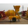 Buy cheap 15rpm Electric Concrete Mixer Rubber Wheel Driving Reversible Drum 350L from wholesalers