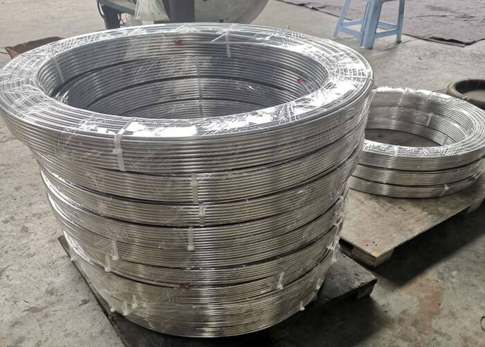 2.0mm Seamless Stainless Steel Coiled Tubing 9.52*1.24m For Mechanical Structure