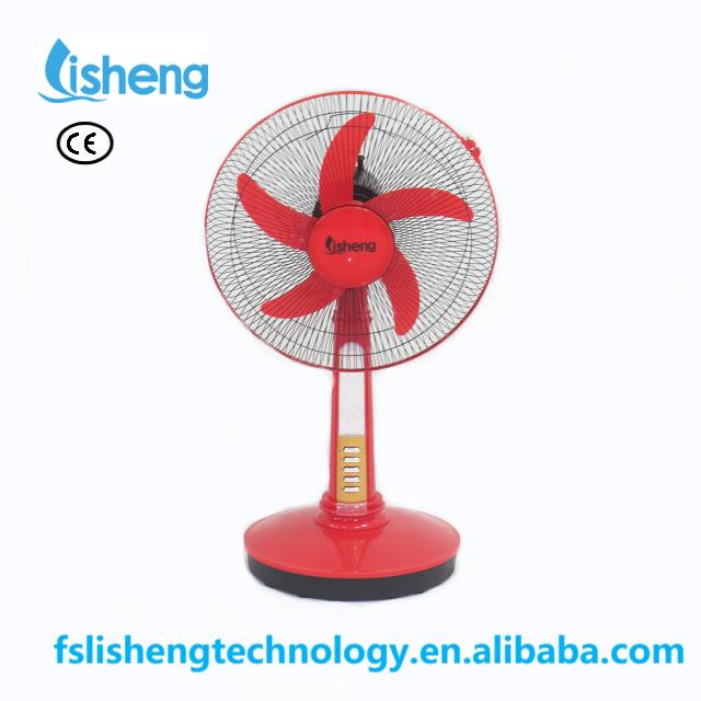18" Battery Operated 12v 18 Inch Rechargeable Dc Fan Emergency Light Fan 12 Digital 15 Pedestal Air Cooling Fan 3 or 5 Ce ROHS