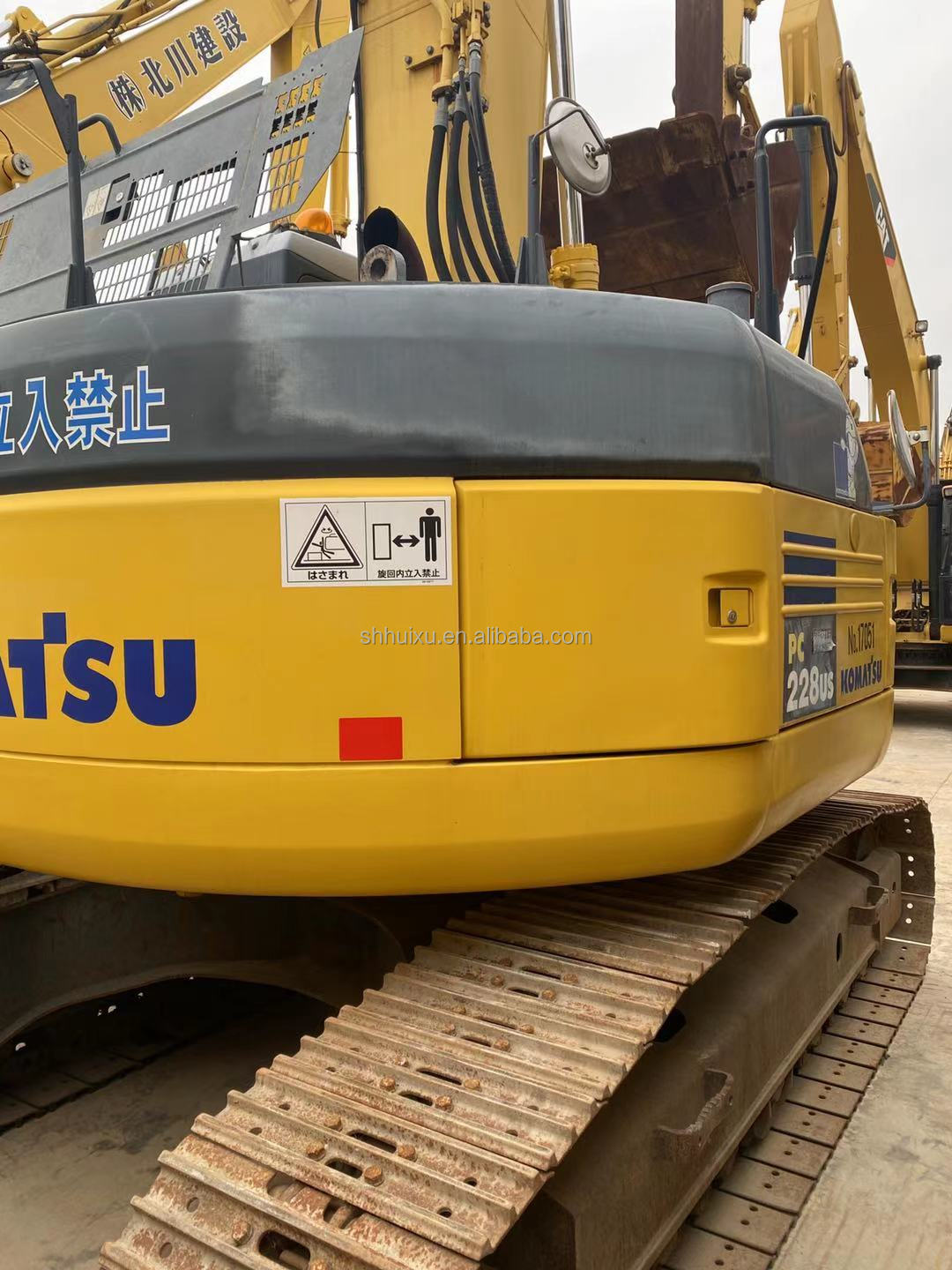 Komatsu High Quality Second Hand Excavator Komatsu PC228 used digging machine for sale Komatsu Excavator
