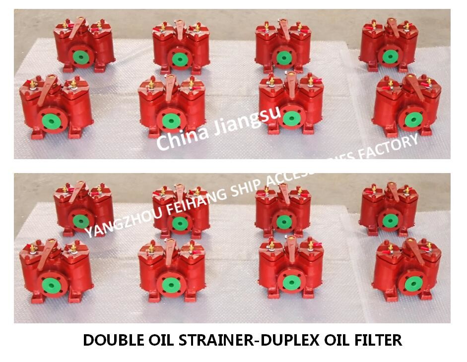 Technical Parameter Table For Duplex Oil Filter Double Oil Strainers Model AS32 Cb/T425-94 Body Cast Iron With Filter