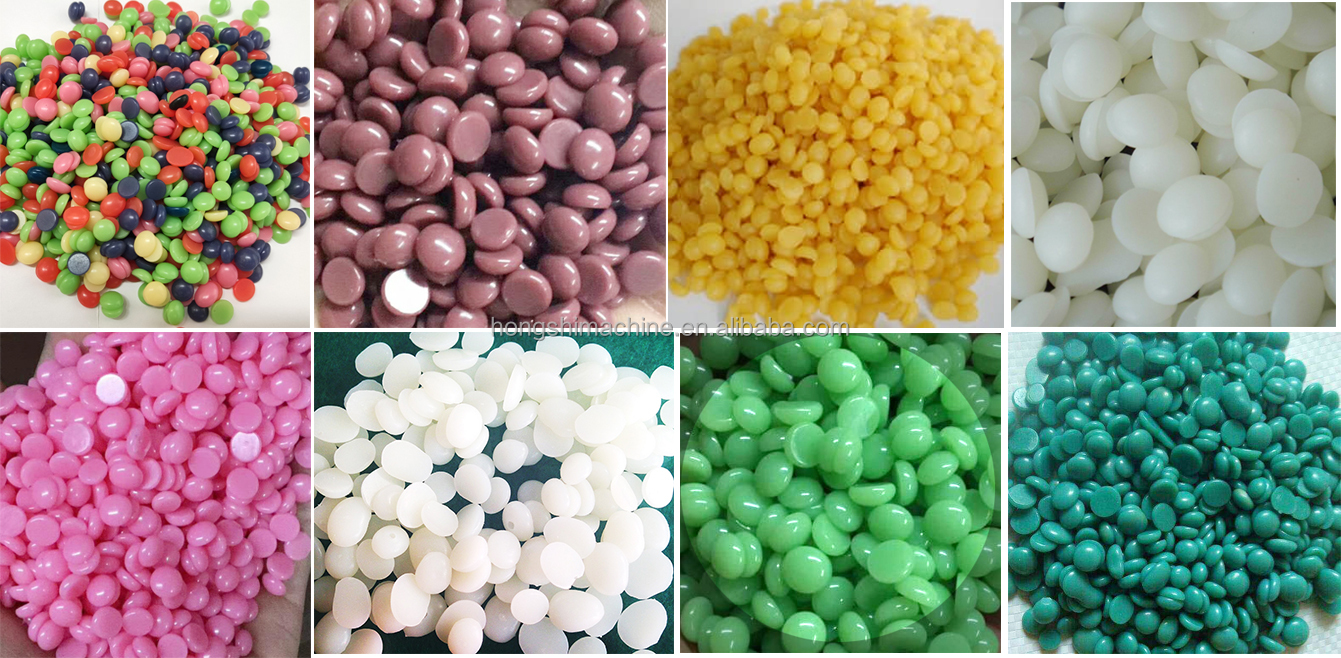 Hot Melting Depilatory Paraffin Wax Pastillator Pellet Granulation Machine