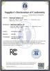 Hebei Aoyin Trading Co., Ltd Certifications