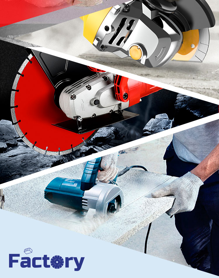 Cut Stone with Confidence Using HOT PRESS D180mm Continuous Rim Diamond Cutting Discs