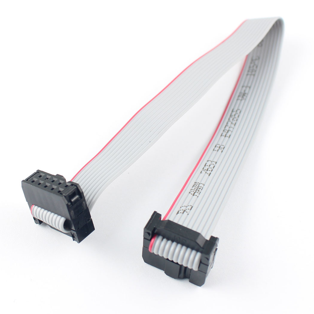 Flat Ribbon Cable 2.54mm Pitch 2 Row 10 Pin Female to Female Wires IDC Ribbon Connector Cable