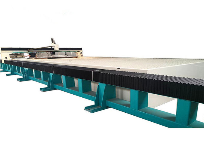 5 axis 4000 * 2000 mm Water Cutter Laminated Glass Mosaic Water jet Cutting Machine with water blasting head