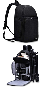 CADeN D15 Black SLR Shoulder Camera Sling Bag
