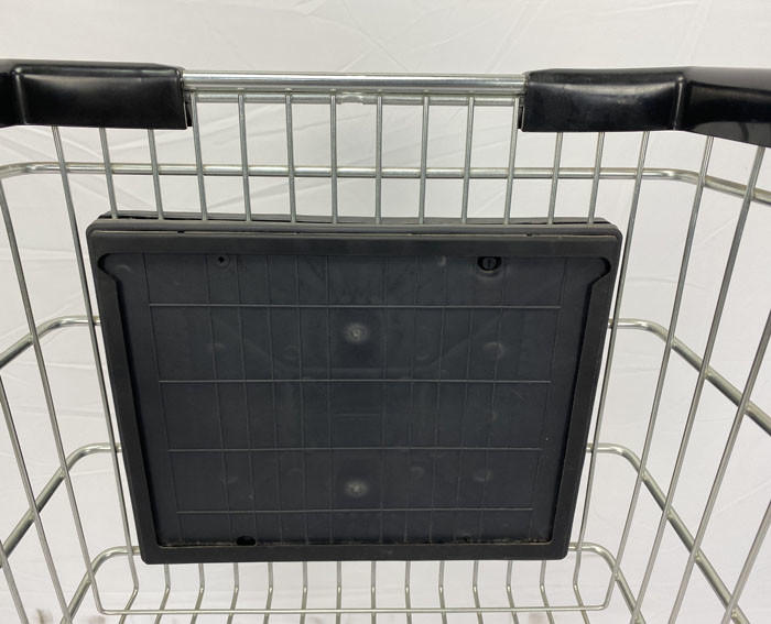 Customizable Logo Steel Shopping Cart 125L Supermarket Shopping Trolley Cart