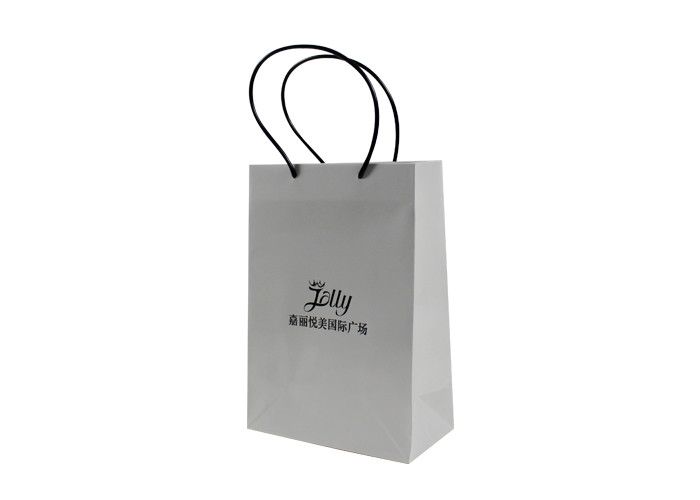 ODM Paper Shopping Bag With Handles Protective Varnish FSC Approval