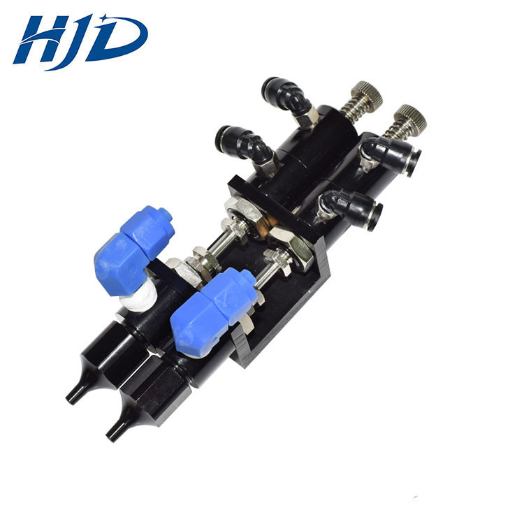 AB Epoxy Glue Fluid Micro Dispensing Valve Liquid Syringe Dispensing