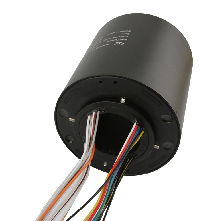 Through Hole Slip Ring 24 Circuit 10A 300rpm