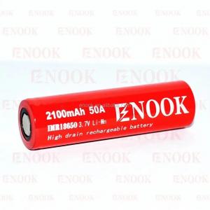 Buy cheap 3.7V Lithium Ion Battery Cell Mechanical Mod 18650 Battery 2100mAh 50A product