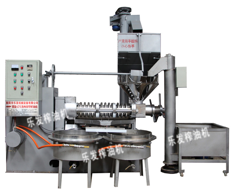 Automatic Screw Oil Press Equipment 160 Kg/H Rapeseed Combined Plant Oil