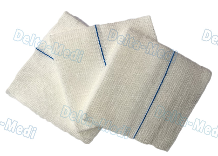 White Soft PVA Hemostatic Gauze , 100% Pure Cotton Stretch Bandage High Liquid Absorbency