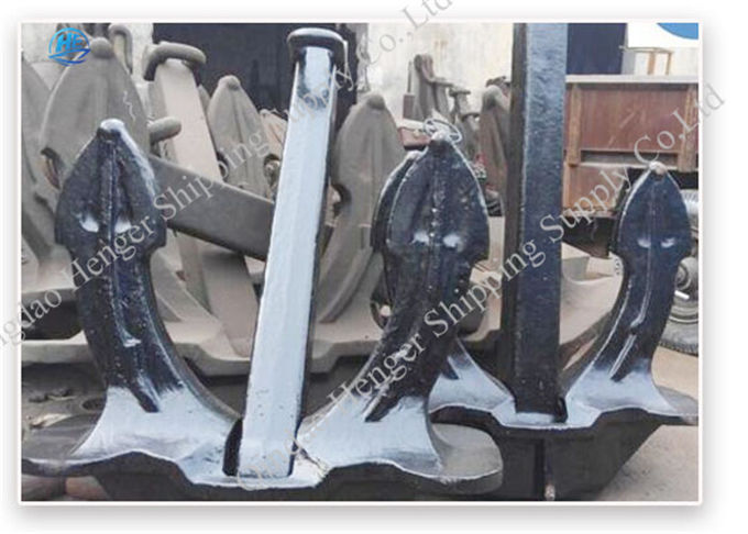 Stainless Steel Hall Type Marine Boat Anchor A Type Black Color CCS Approved