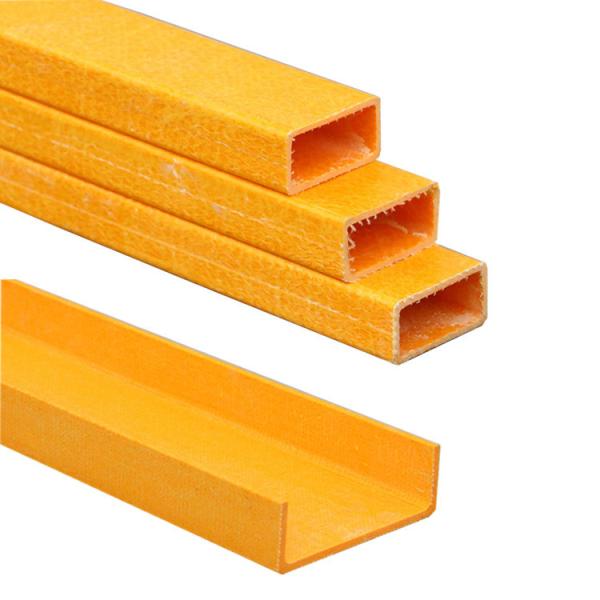 Chemical Resistance Fibreglass Profiles Resin Polyester Fiberglass Extrusion