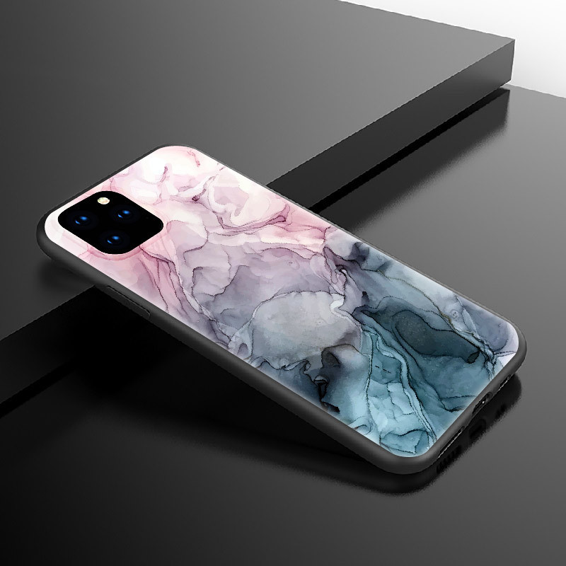 Decorative Pineapple Phone Cases Full Wrapped Matte Mobile Cover For Iphone 11