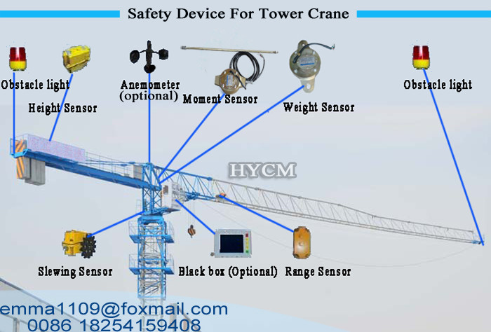 Price of Topless Tower Cranes PT5010 Model 5T Without Cat Head