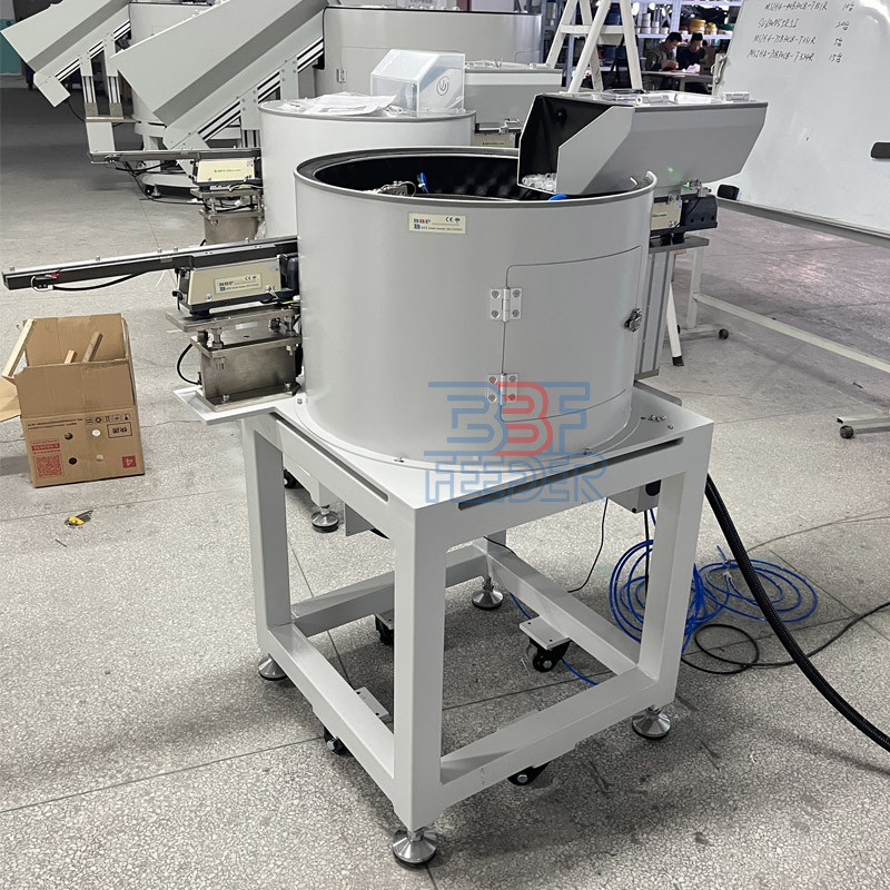 1500W Vibratory Bowl Feeder Polishing Low Noise Bowl Disk Machine