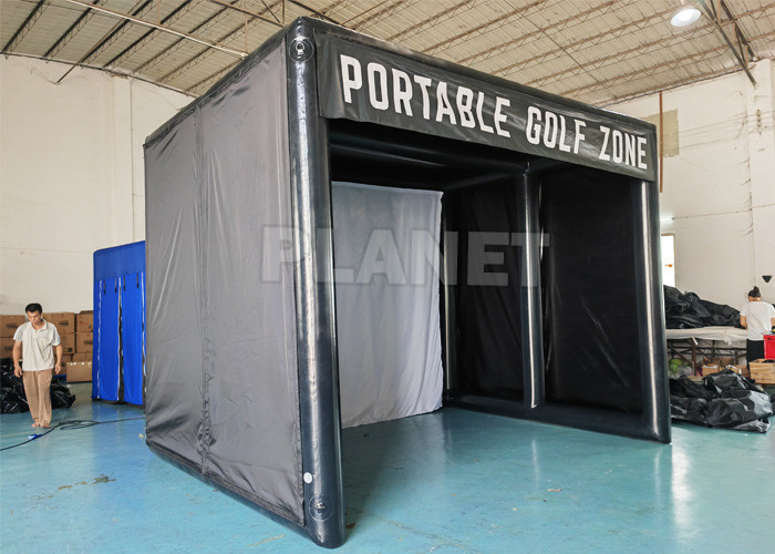 Air Sealed Portable Home Backyard Inflatable Golf Hitting Cage