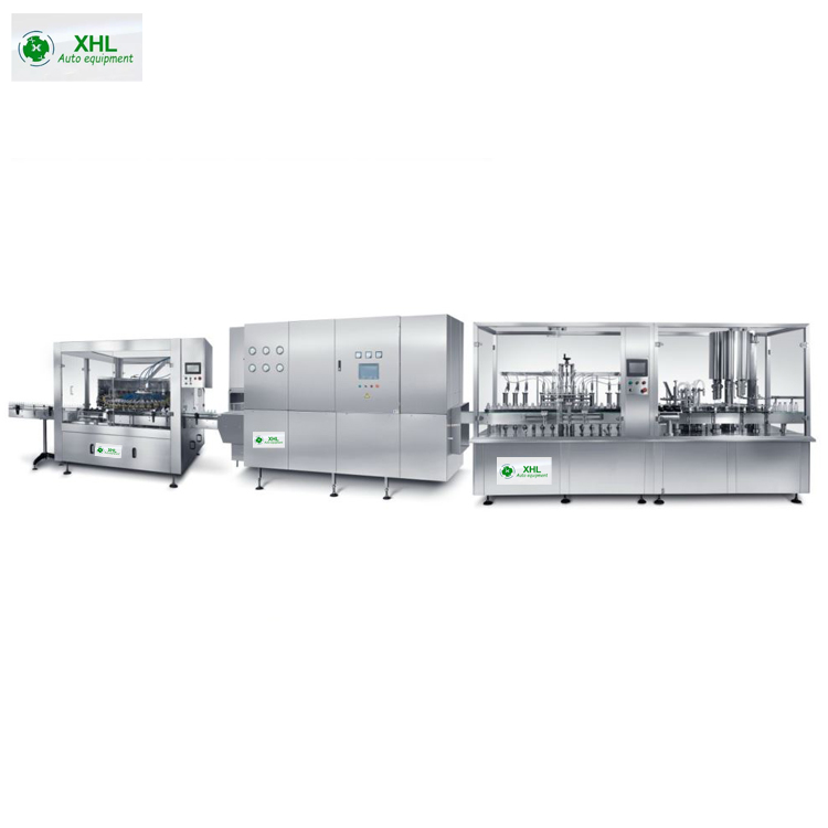 XHL ±0.5% 380V Glass Bottle Filling Machine