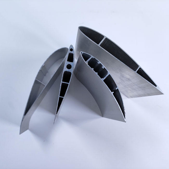 Custom 6063 Aluminium Extrusion Parts With Anodize Surface For Fan Blades