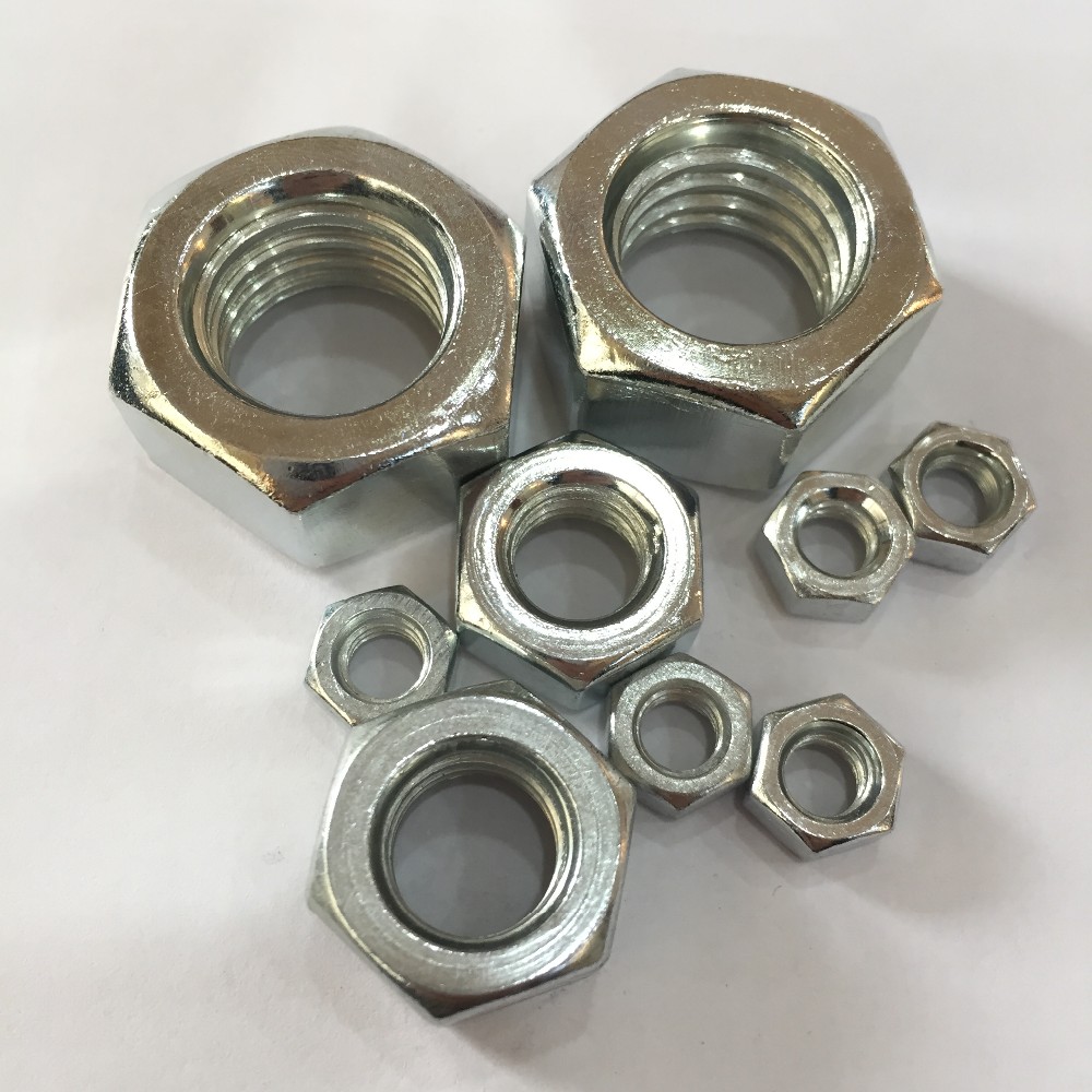 Stainless Steel Heavy Hex Nut M8 M10 M12 DIN934 M36 Hex Bolts and Nuts for Industrial