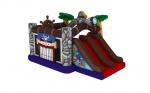Inflatable pirate topic combo inflatable pirate treasure themed combo house with