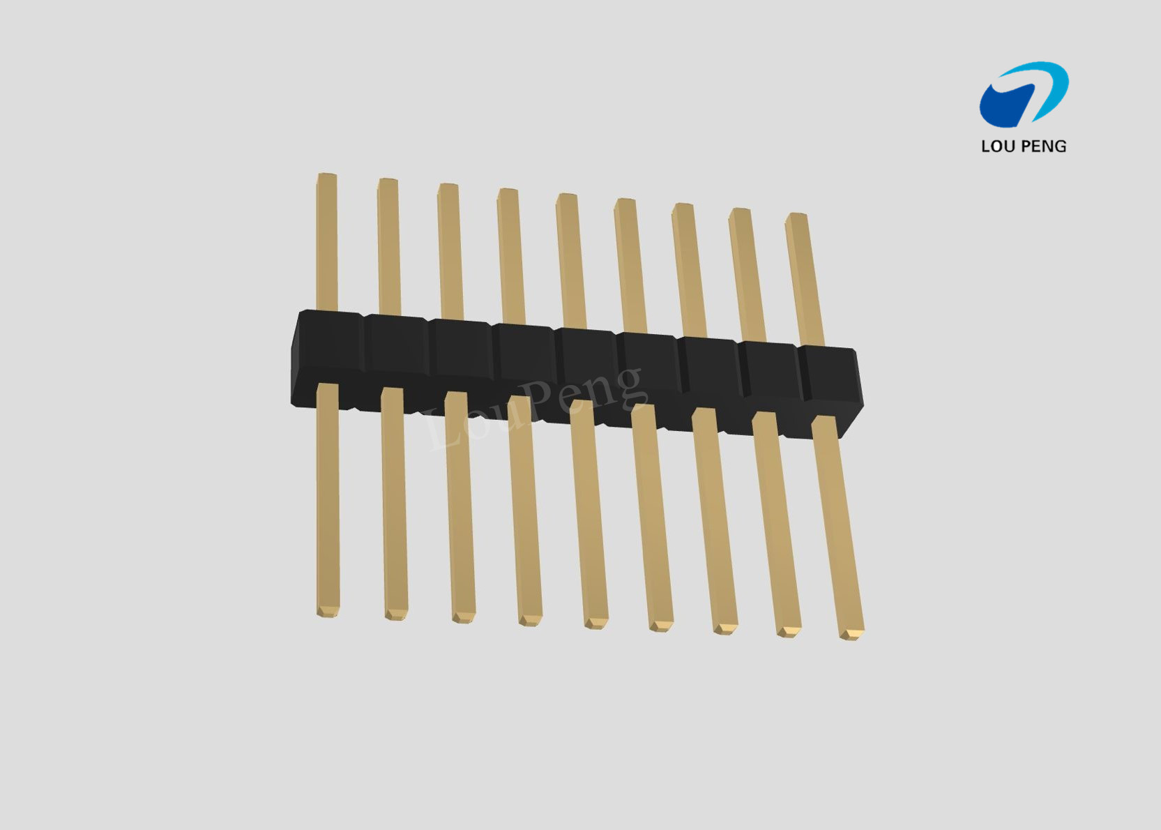 Pin Header 1x09pin 1.00mm pitch vertical