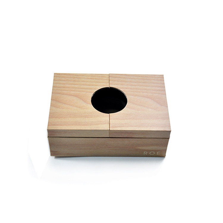 Rigid Paper Double Door Presentation Product Packaging Box Custom