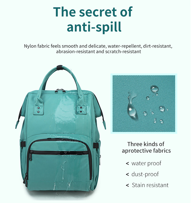 Factory Directory Cheap Mummy Baby Nappy Bag Large Capacity Women Travel Backpack Diaper Bag for Baby