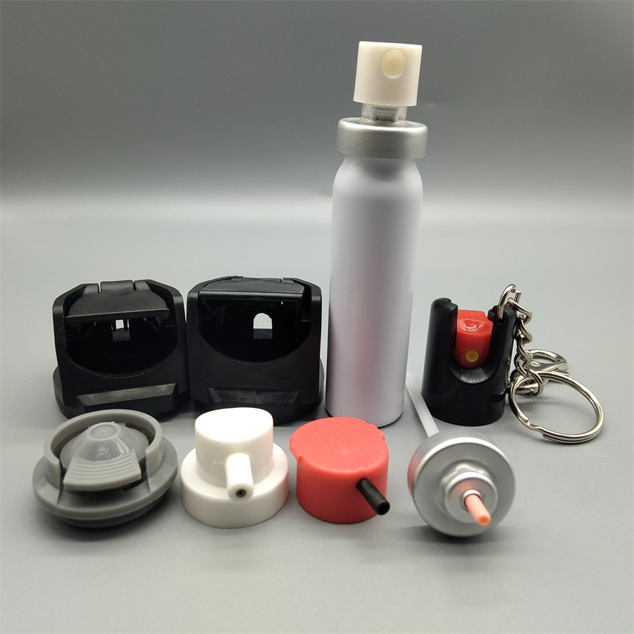 20mm Self Defence Pepper Spray Valve Actuator Controlled Release for Safe and Measured Pepper Spray Discharge