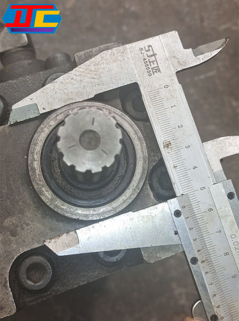 Steel Material Excavator Hydraulic Gear Pump 12T For EX60 Excavator